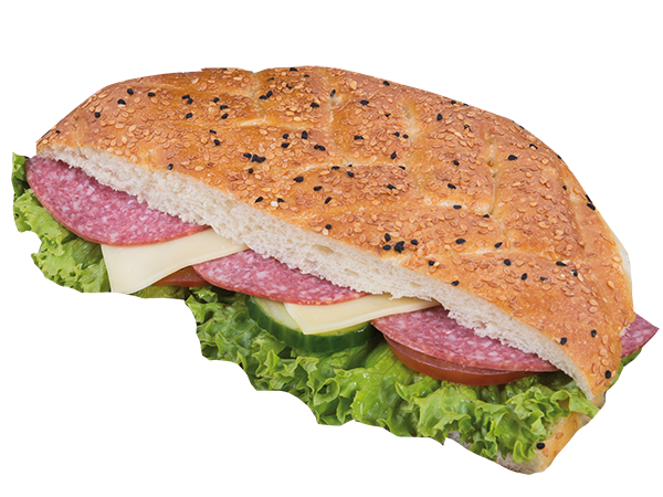 Bäckerei Balzer Webportal Fladen mit Schinken, 1/2