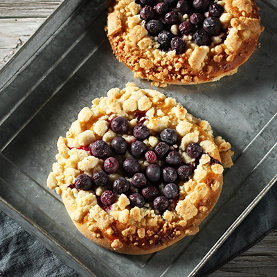 Obstfladen Heidelbeere