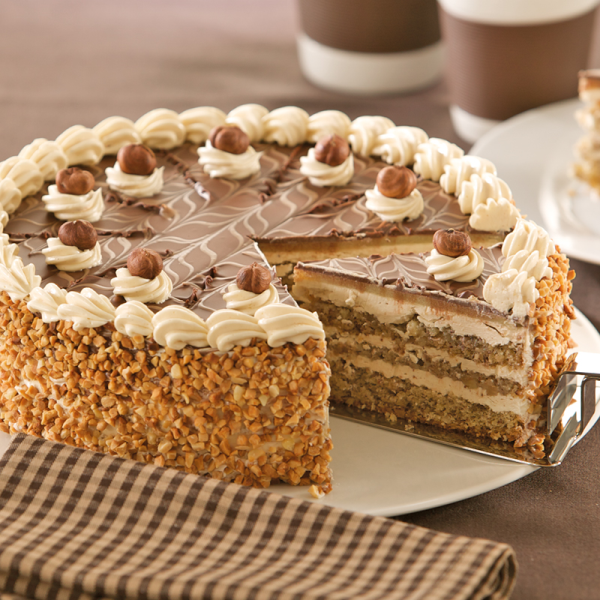 Nusscremetorte