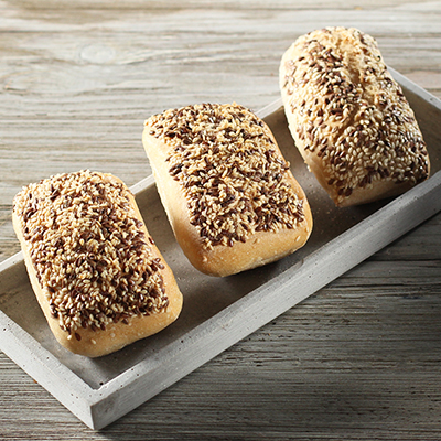 Frühstücksbrötchen Leinsamen/Sesam