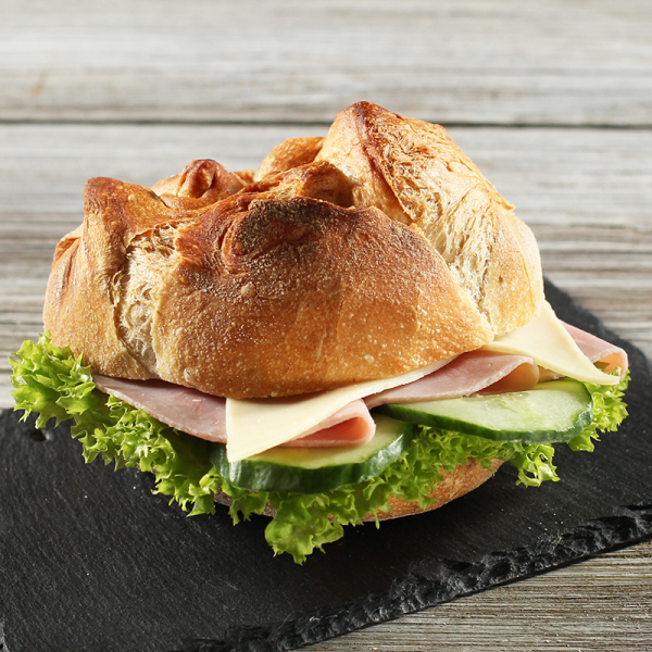 Knautzen mit Schinken/Käse