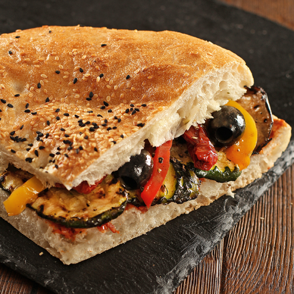 Veganer Gemüsefladen 