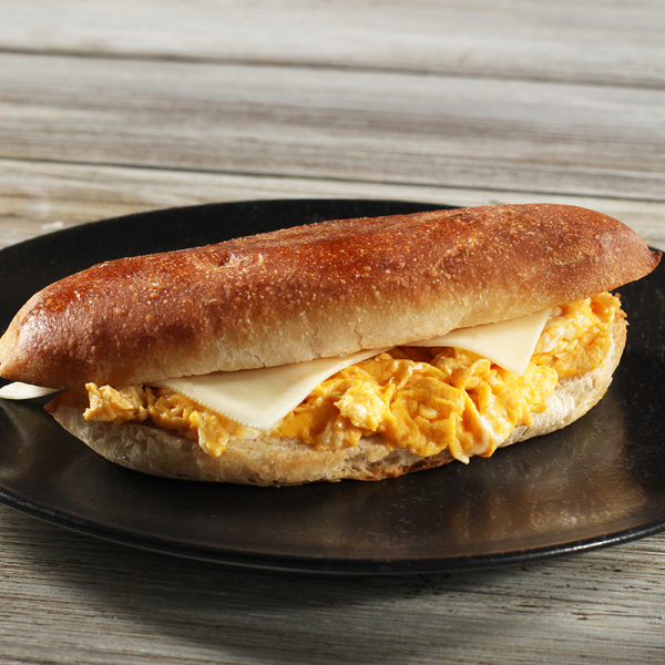 Panini Rührei,Käse