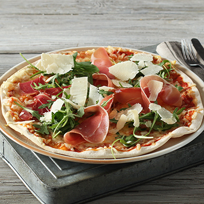 Rucola/Schinken Pizza