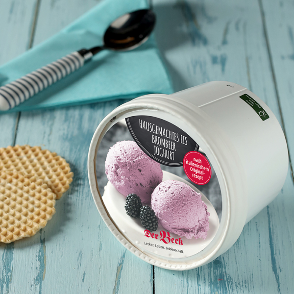 Eisbecher Brombeer-Joghurt 250ml