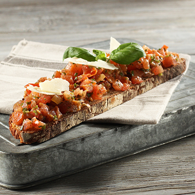 Steinofenbrot Tomatenmasse