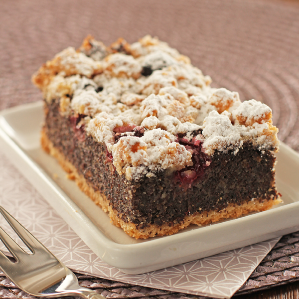 Mohn-Kirsch-Schnitte
